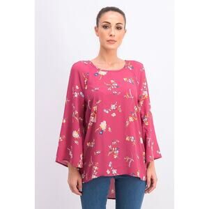 Mix by 41 Hawthorn Pink Floral Blouse